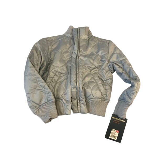 Girl's Quilted Bomber Jacket Girls XS - Picture 1 of 5